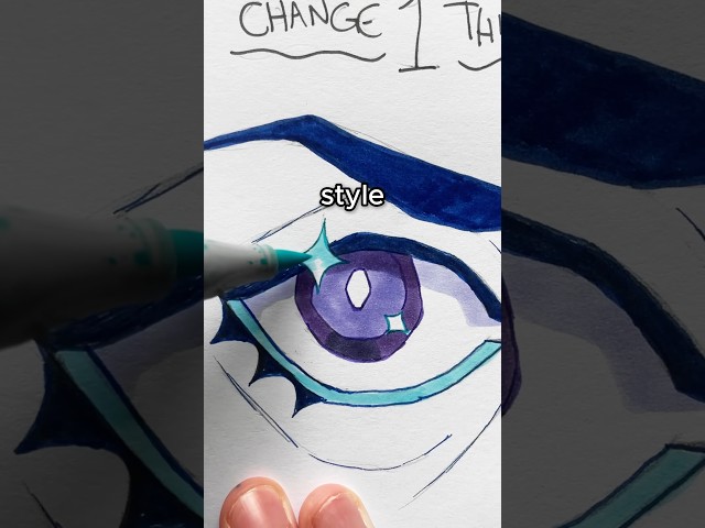 How to FIND Your ART STYLE!! 👀🎨 #arttutorial