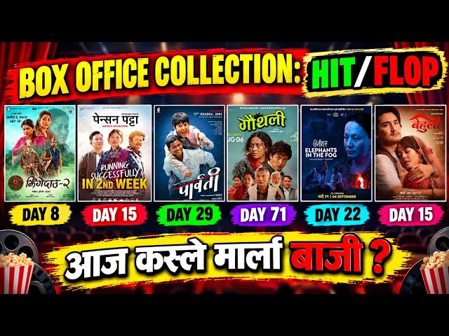 Jhingedaau 2, Gauthali, Parvati, Elephant In The Fog, Behuli & Pension Patta Box Office Collection,