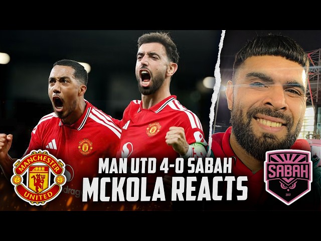 MAN UTD SMASH SABAH ON CHAMPIONS LEAGUE RETURN! 