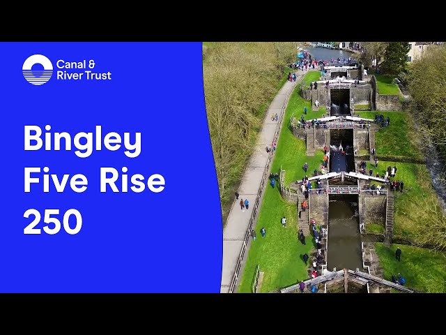 Bingley Five Rise 250th anniversary