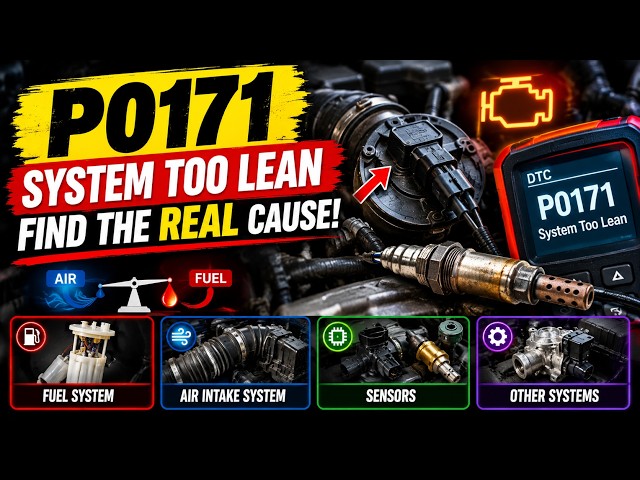 P0171 System Too Lean ? Causes & Fixes Step by Step