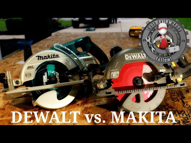 Makita 36V vs Dewalt 60V Wormdrive Rear Handle Saw (Tool Duel) Episode #2 Which would you choose?
