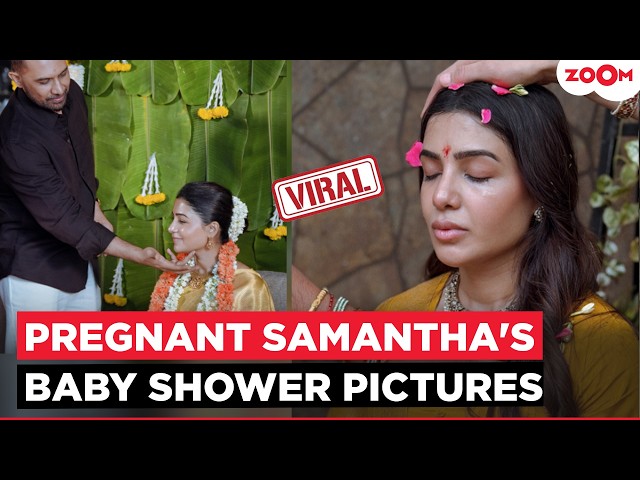 Mom-to-Be Samantha Ruth Prabhu Looks Divine at Her Beautiful Baby Shower Celebration