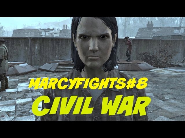 Marcyfights #8: Civil War- 6 Person Arena Fightl!! Fallout 4 Wasteland Workshop