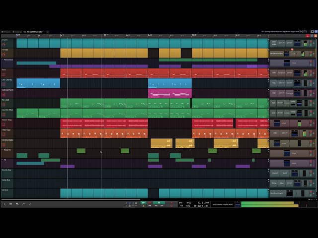 Waveform Free - EDM Template