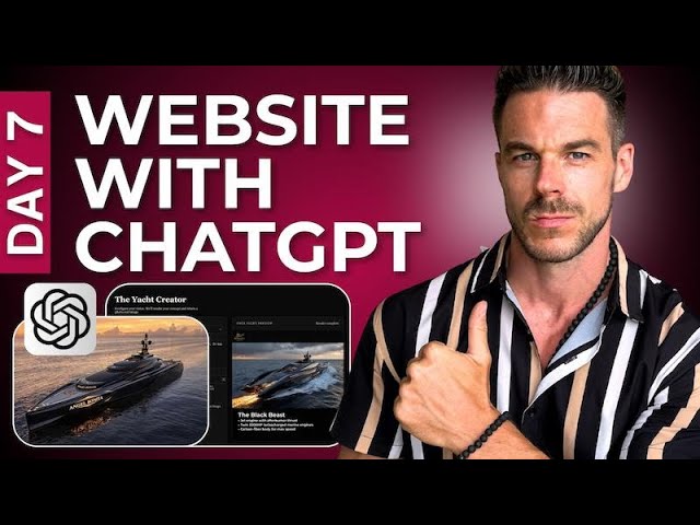 Write ONE Prompt, Get a Full Website: HTML, CSS & JS Generated by ChatGPT