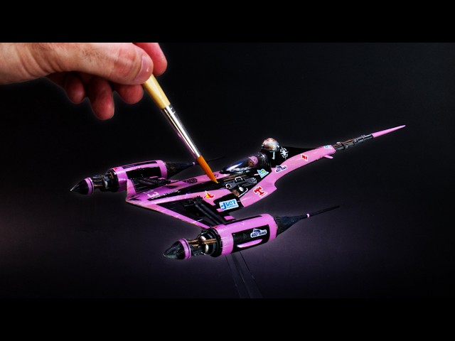 Transforming the Naboo Starfighter into an F1 car