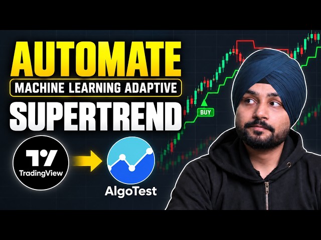 Automate Machine Learning Adaptive Supertrend Indicator for TradingView Algo Trading