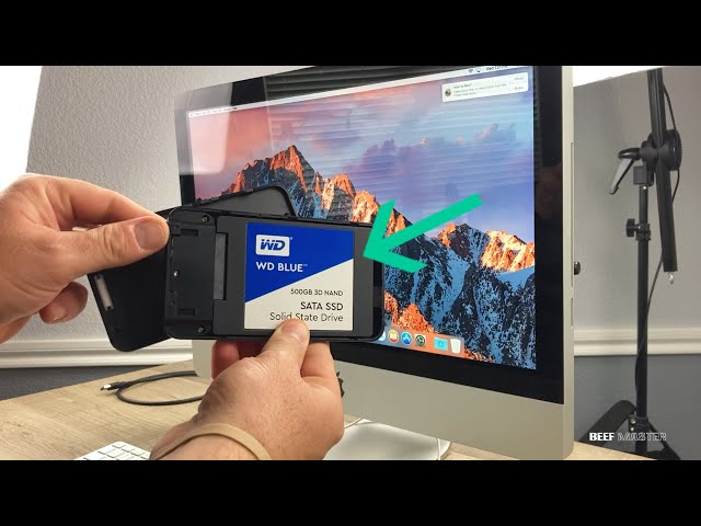 How To Clone iMac HDD to SSD
