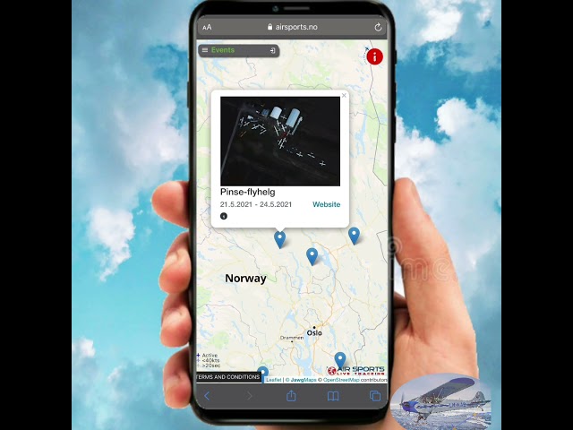 Register for a competition or event - Tutorial Air Sports Live Tracking