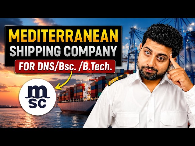 MSC Sponsorship Eligibility Details | DNS/ BSc./ B.Tech | 2027