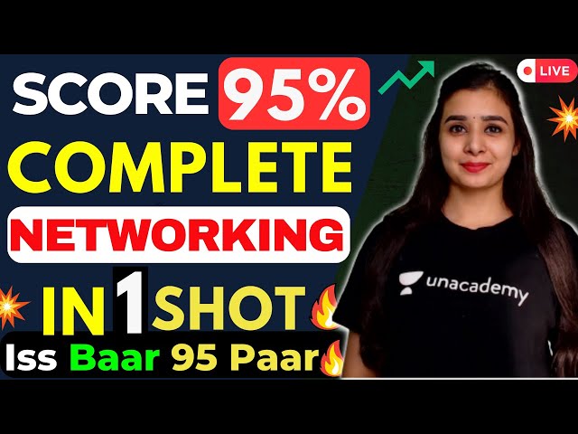 Complete Networking in One Shot 🔥😨 Class 12 Computer Science