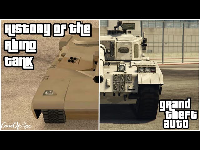 Rockstar's Rhino, the History of GTAs Tank | Fake Tank Friday