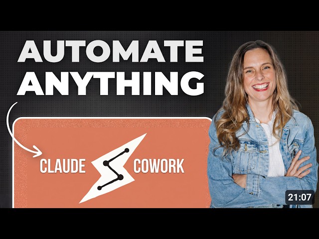 How to use Claude Cowork better than 99% of people (full tutorial)