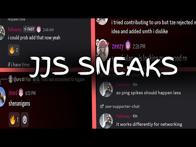 BUNCH OF JJS UPDATE INFORMATION!! (JJS Sneaks)
