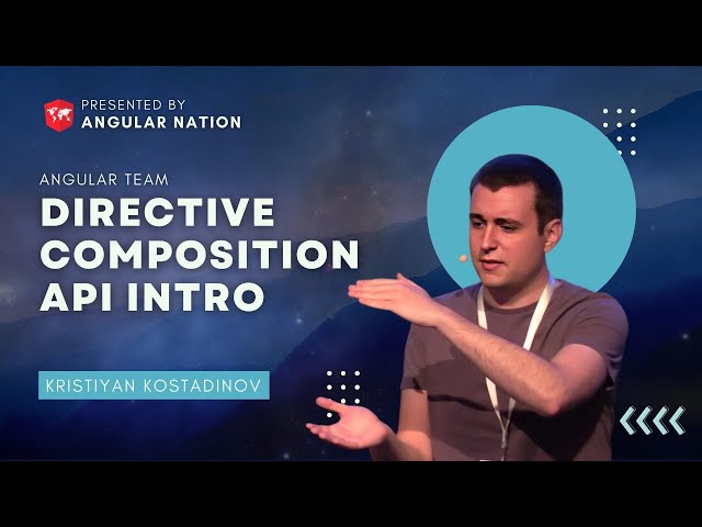 Directive Composition API Intro w/ Kristiyan Kostadinov