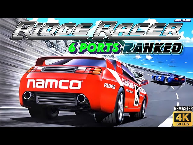 Which Version of Ridge Racer Did I Rank No.1? (4K/60FPS Remaster) #ridgeracer #namco #arcadegames