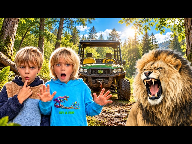 Sky & Finn’s Wild Camping Trip: We Are Not Alone! 🌲