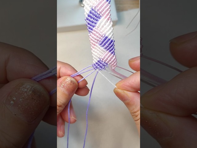 Beginner Macrame: Bracelet | Peaceful Healing Craft #macrametutorial #diy #claybracelet