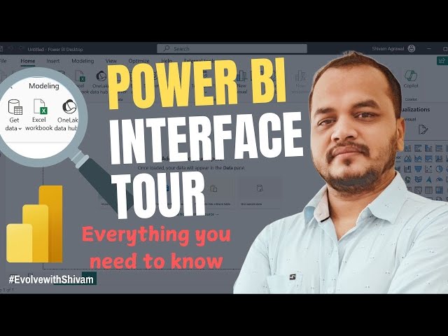 Power BI Interface Explained: A Quick Tour for Beginners #powerbitutorial #Powerbiinterface