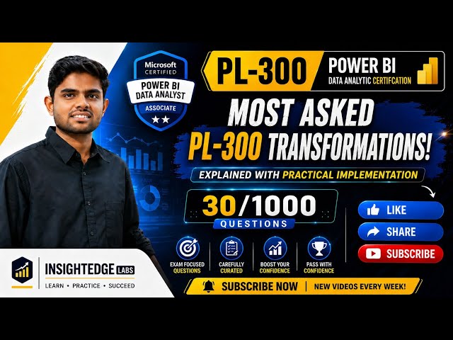 PL-300 Question #030 Most Candidates FAIL Here! | Unpivot Data in Power Query #pl300 #powerbi #jobs