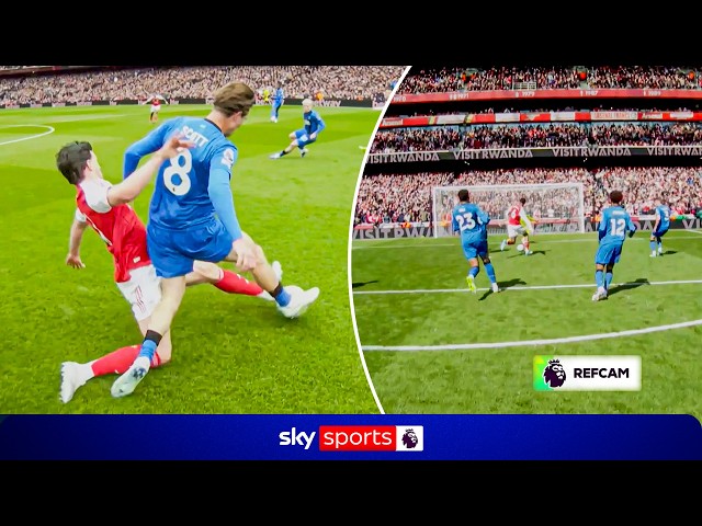 REF CAM! Arsenal vs Bournemouth from the referee's POV 🎥