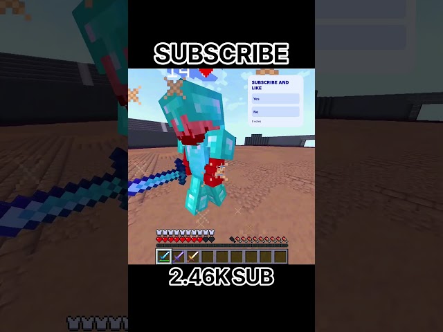 pvp shorts pro and noob #minecraft #dkgamerz53