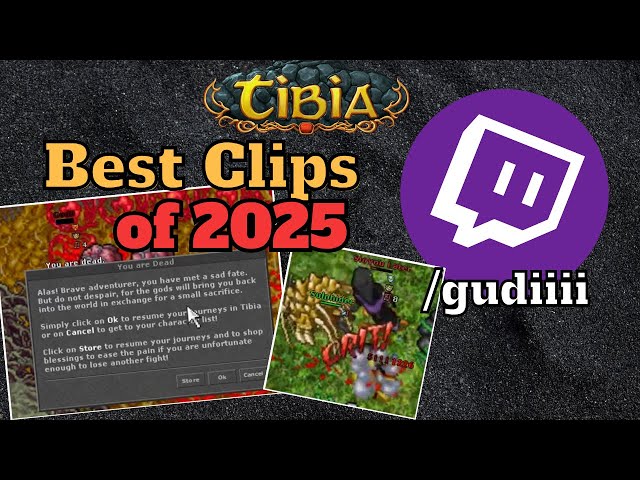 My Most Viewed Clips of 2025  [Tibia Random Moments]