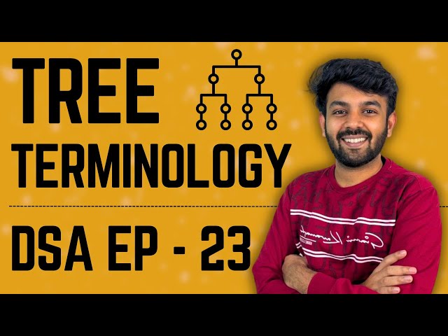 Tree Terminologies | Data Structures & Algorithms | Ep-23 DSA Mastery | code io - Tamil