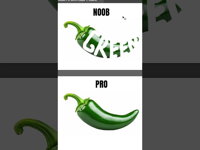 attach text on objects—Photoshop Tutorial #shorts
