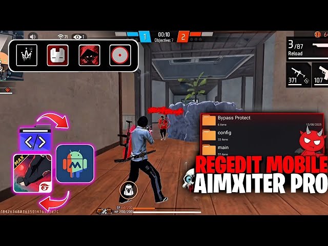 🎯 NEW MOBILE REGEDIT FILE ⚡ 100%HEAD 🥷 ANDROID & iPHONE 👹 NO BAN+ PERFECT AIM 🔥