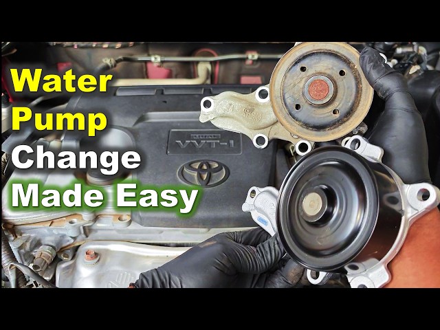 Water Pump Replacement Made EASY - 2013 - 2018 Rav4/2012 - 2017 Camry - Prevent Car Overheating