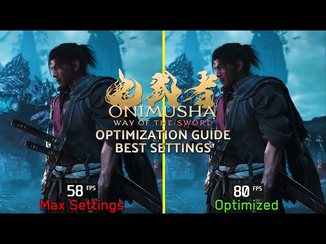 Onimusha: Way of The Sword | OPTIMIZATION GUIDE | Every Setting Tested | Best Settings