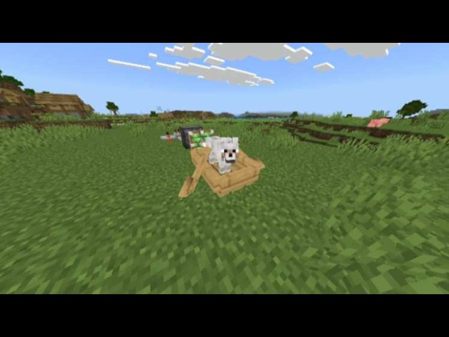 Minecraft but I CRACK my dog if I take damage