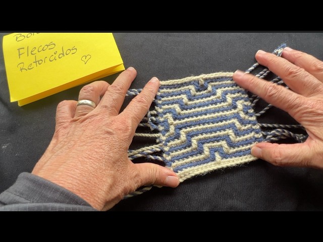 #15 Twisted Fringe Border Mosaic Crochet Series - 3 of 3