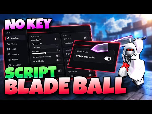 [KEYLESS] BLADE BALL NEW SCRIPT | INMORTAL + AUTO PARRY + UNLOCK ALL + MORE