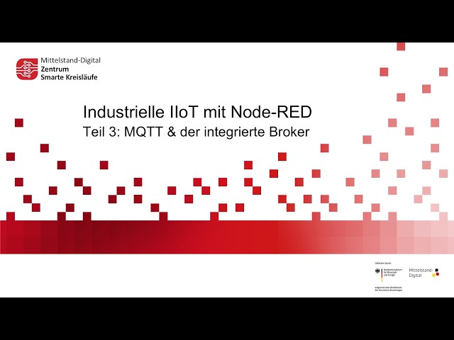 Selbstlernangebot: Produktionsdaten einfach vernetzen und nutzen | MQTT & der integrierte Broker