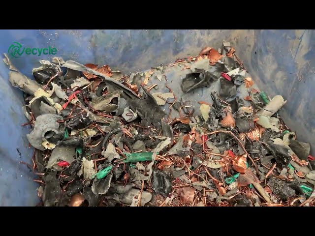 High‑Capacity Copper Wire Recycling Machine in Action – 300 Kg/h Granulator Demo
