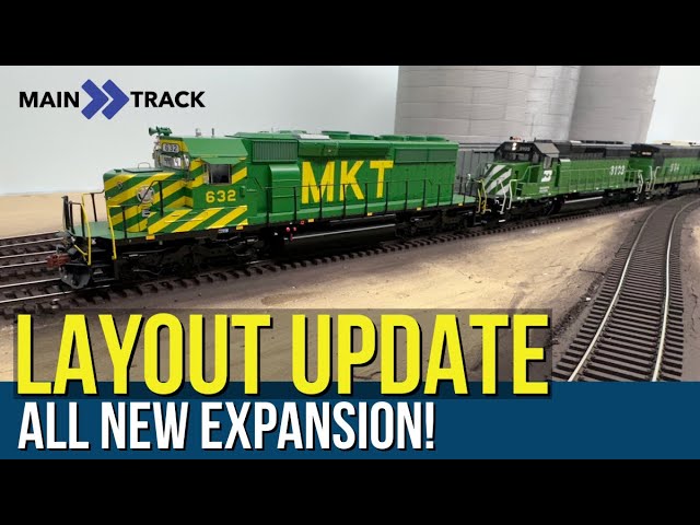 Train Layout Update - September 2026