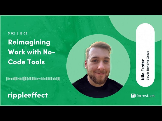 Reimagining Work w/ No-Code Tools ft. Nile Frater | Formstack