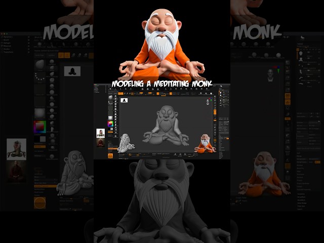 zBrush 3D Sculpting Tutorial 🤍