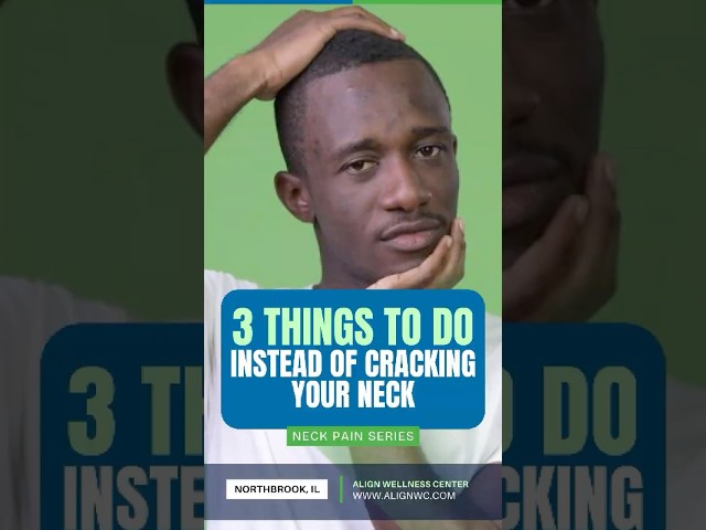 3 Things to Do Instead of Cracking Your Neck #shorts