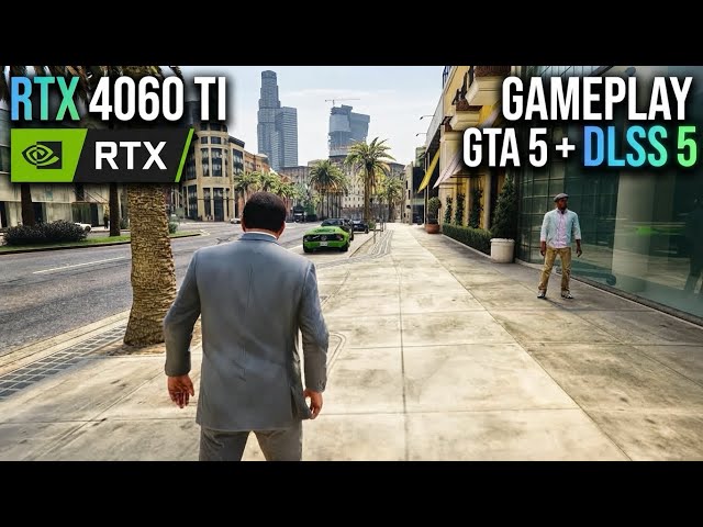🎮 GTA 5 Gameplay + DLSS 5 | 4K 60FPS | No HUD | Ultra Realistic Graphics