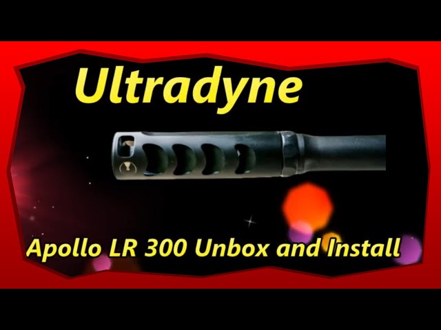 Apollo LR 300 unboxing and install on Benelli Lupo!