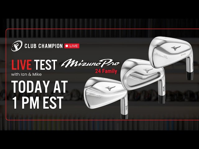 Club Champion Media "Mizuno Pro 24 Series Unboxing & Testing" Live // Monday, January 8th