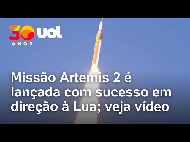 NASA launches Artemis 2 mission rocket toward the Moon 53 years after Apollo 17; watch the video.