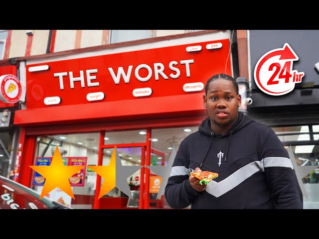 I Survived On Only the WORST Food in the UK For 24 Hours...