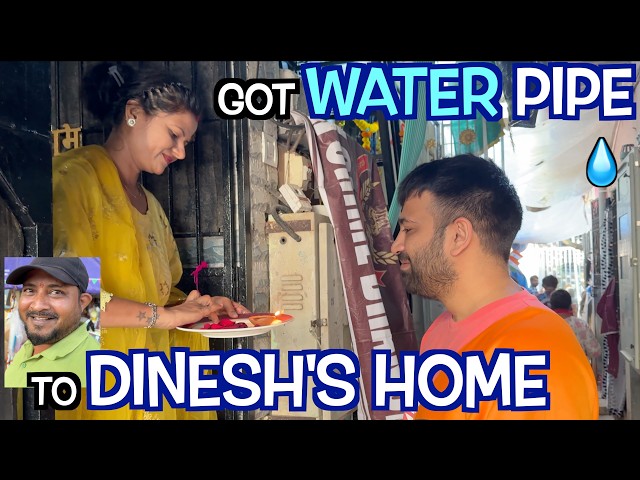 I GOT A WATER PIPELINE PUT IN MY DRIVER DINESH'S HOME ❤️ - S3E187