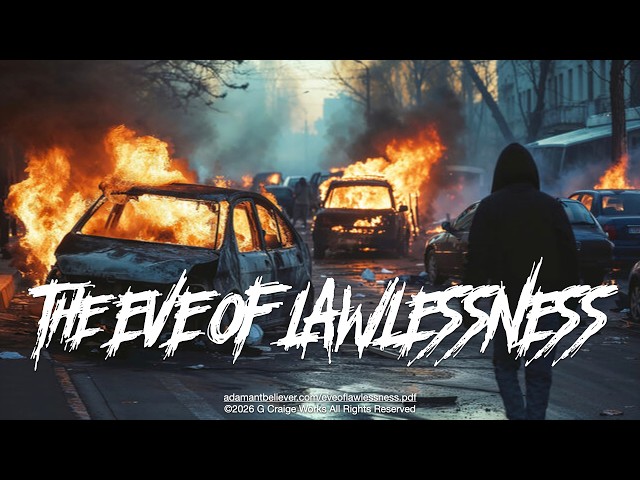 The Eve Of Lawlessness - A Message By: G. Craige Lewis of EX Ministries