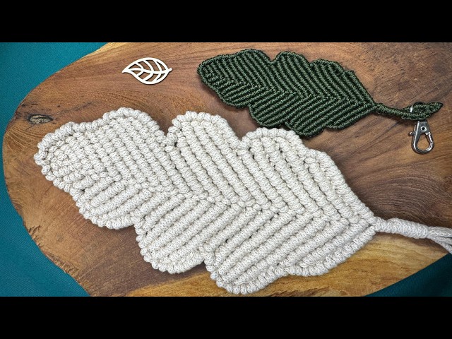 Macrame Oak Leaf Tutorial